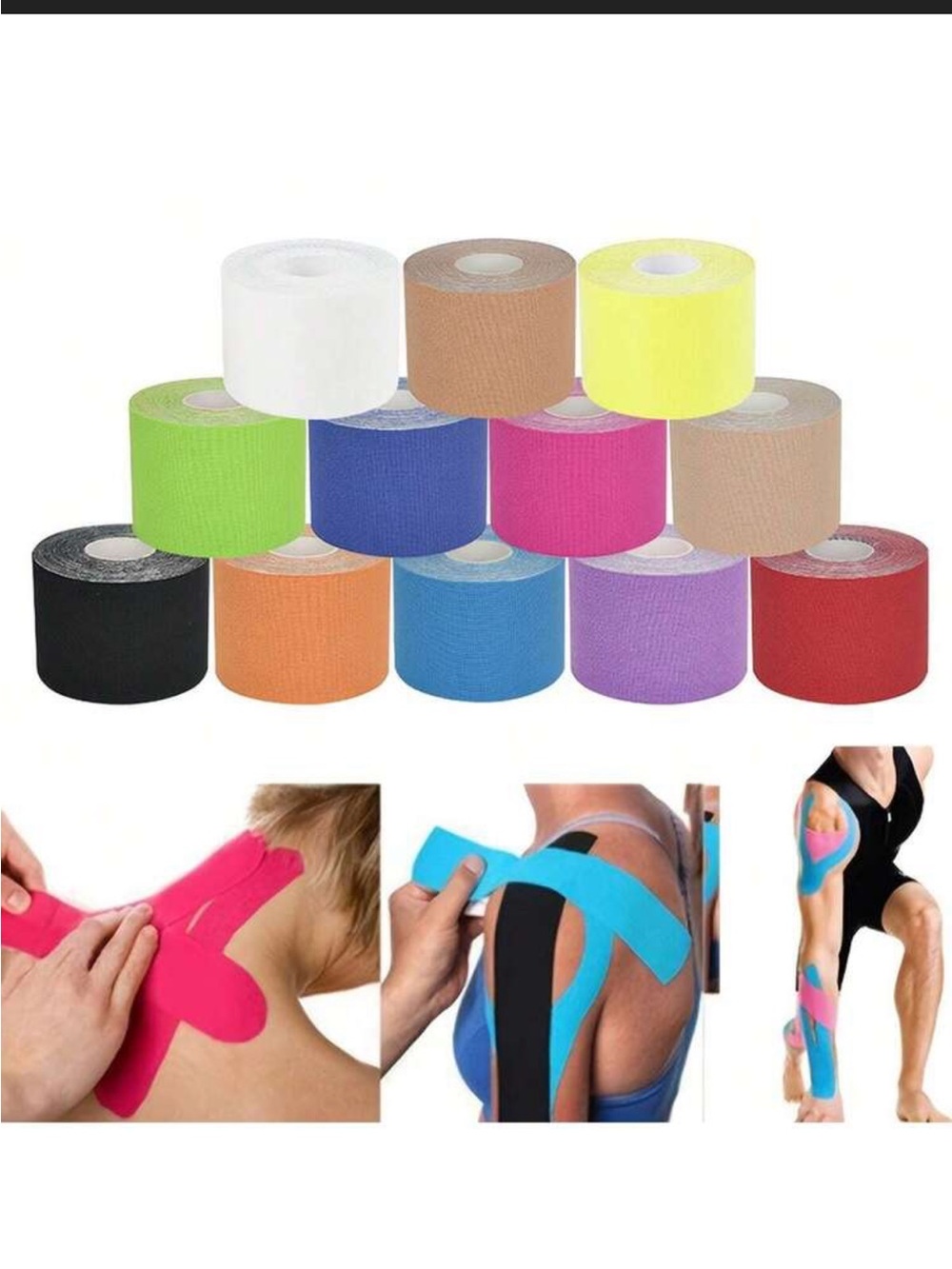 Kinesiology Wrap Tape Muscle Pain Relief